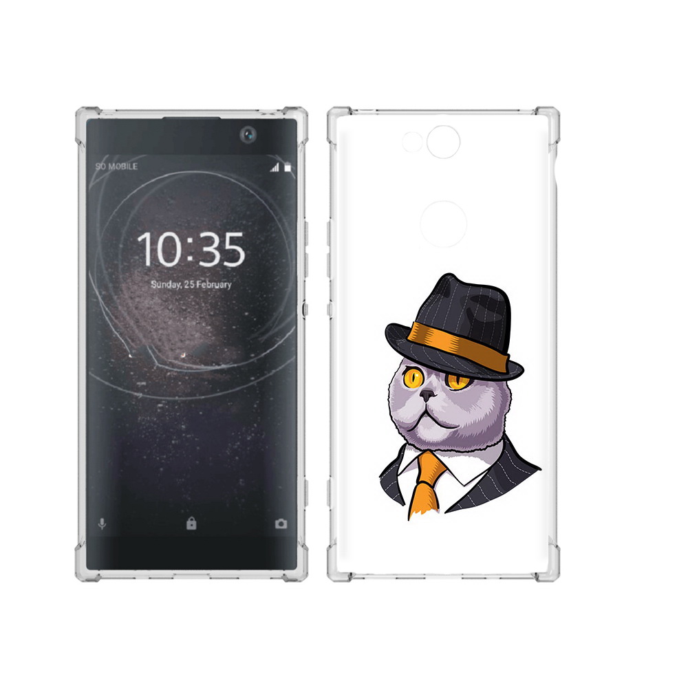

Чехол MyPads Tocco для Sony Xperia XA2 Plus британец, Прозрачный, Tocco