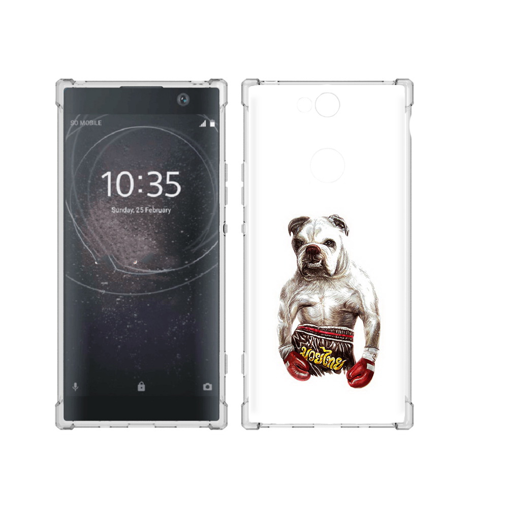 

Чехол MyPads Tocco для Sony Xperia XA2 Plus боксер, Прозрачный, Tocco