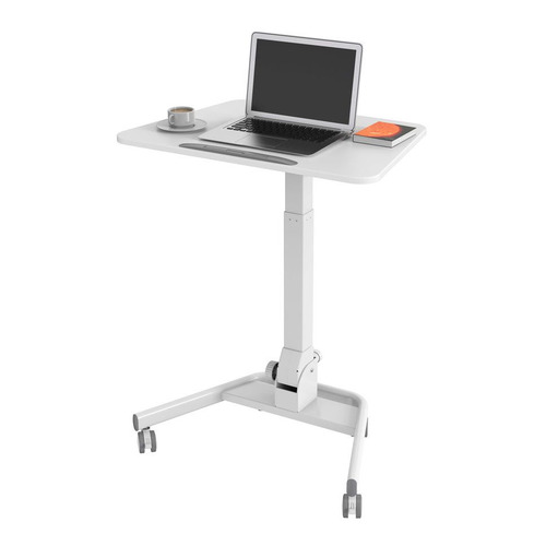 Стол для ноутбука регулируемый Cactus VM-FDS109, МДФ, белый