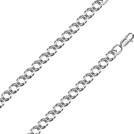 

Цепочка из белого золота 60 см Красцветмет NC-18-076-3-0-80, NC-18-076-3-0-80