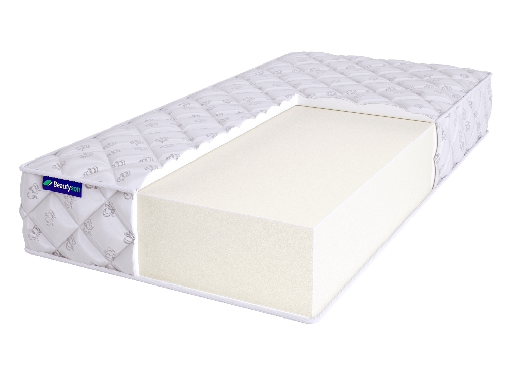 

Матрас односпальный BeautySon Roll FOAM 21 Бесклеевой 90x186 21 см, Белый, Roll FOAM 21