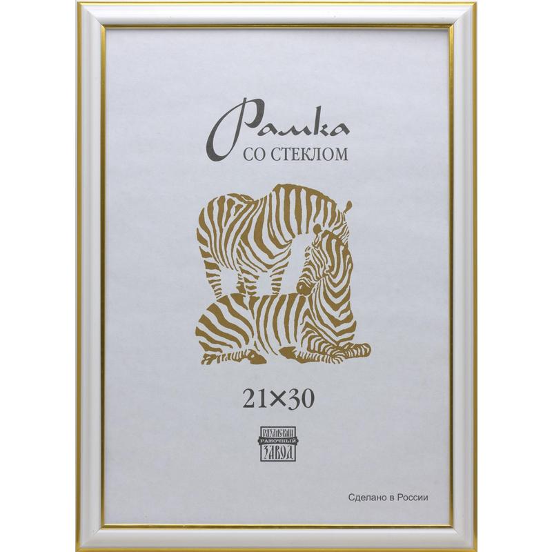 

Рамка пластиковая, А4, белого цвета 300, Белый