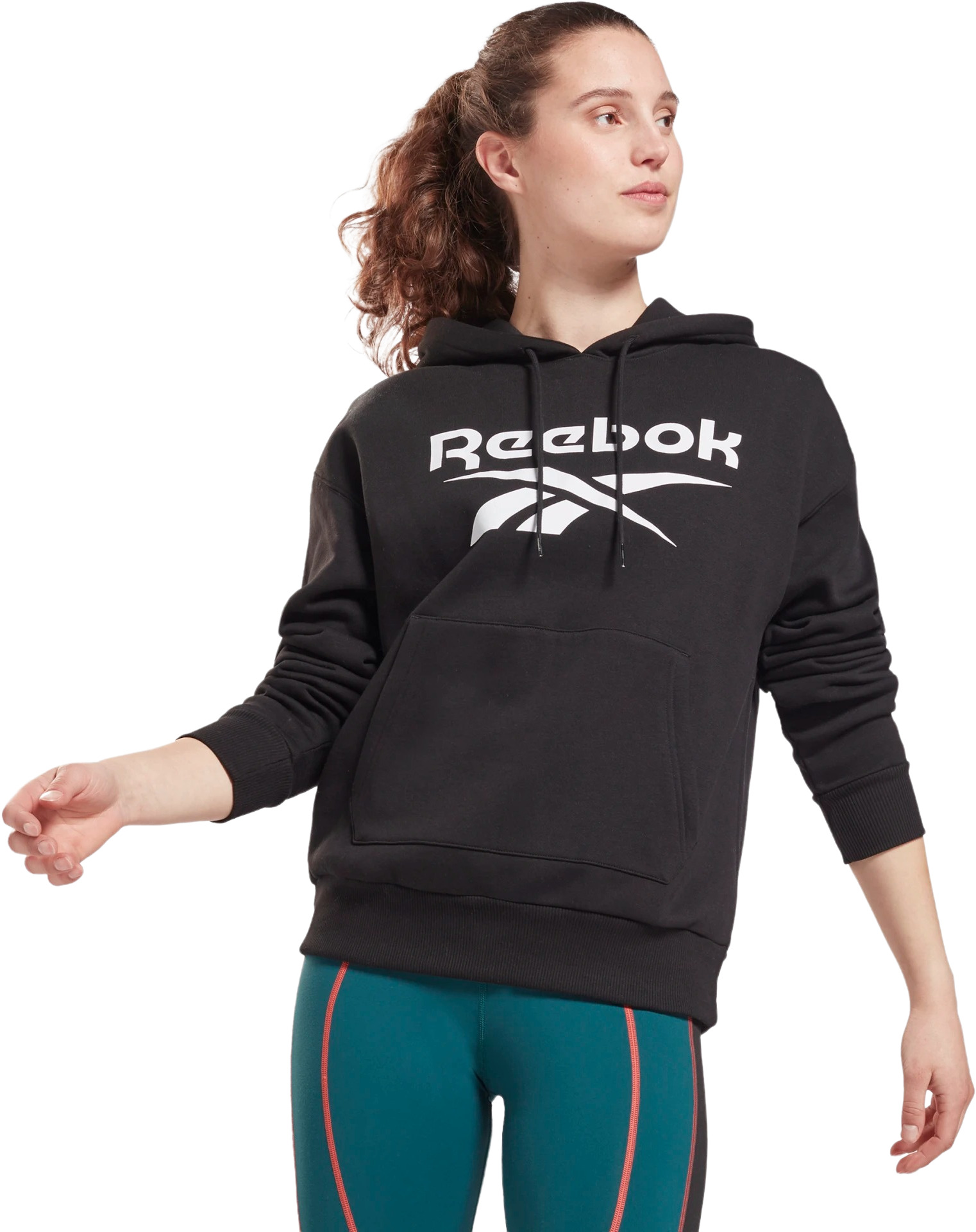 

Худи женское Reebok GS9392 черное M, GS9392