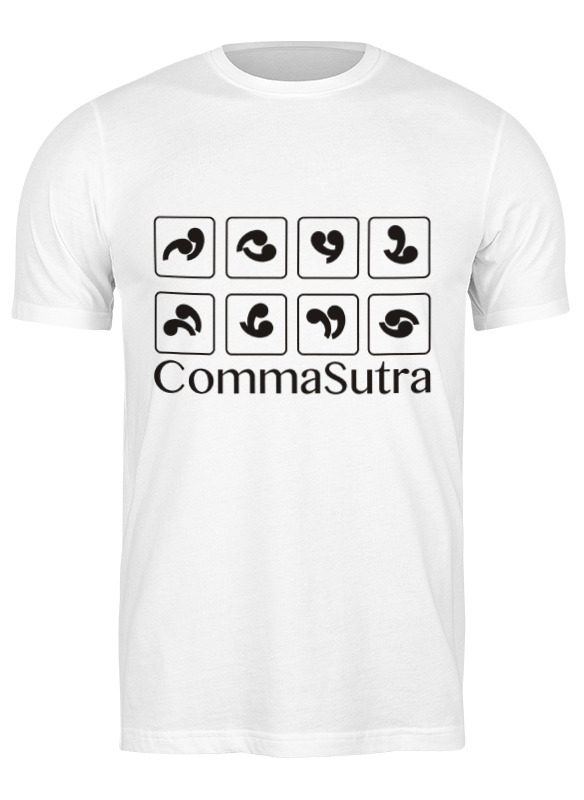 

Футболка мужская Commasutra 1051747 Printio белая 3XL, Commasutra 1051747