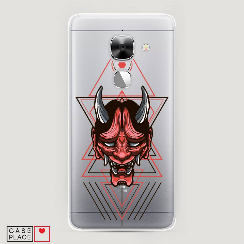 

Чехол на LeEco Le 2 "Hanya Oni mask", Серый;красный;черный, 140150-4