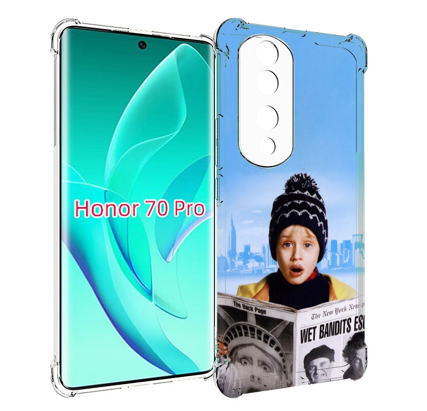 

Чехол MyPads один-дома-детский для Honor 70 Pro / 70 Pro Plus, Прозрачный, Tocco