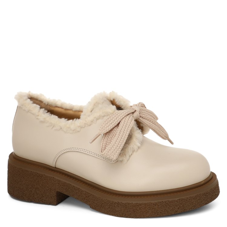 Полуботинки женские Giovanni Fabiani Trend W23146 бежевые 35 EU