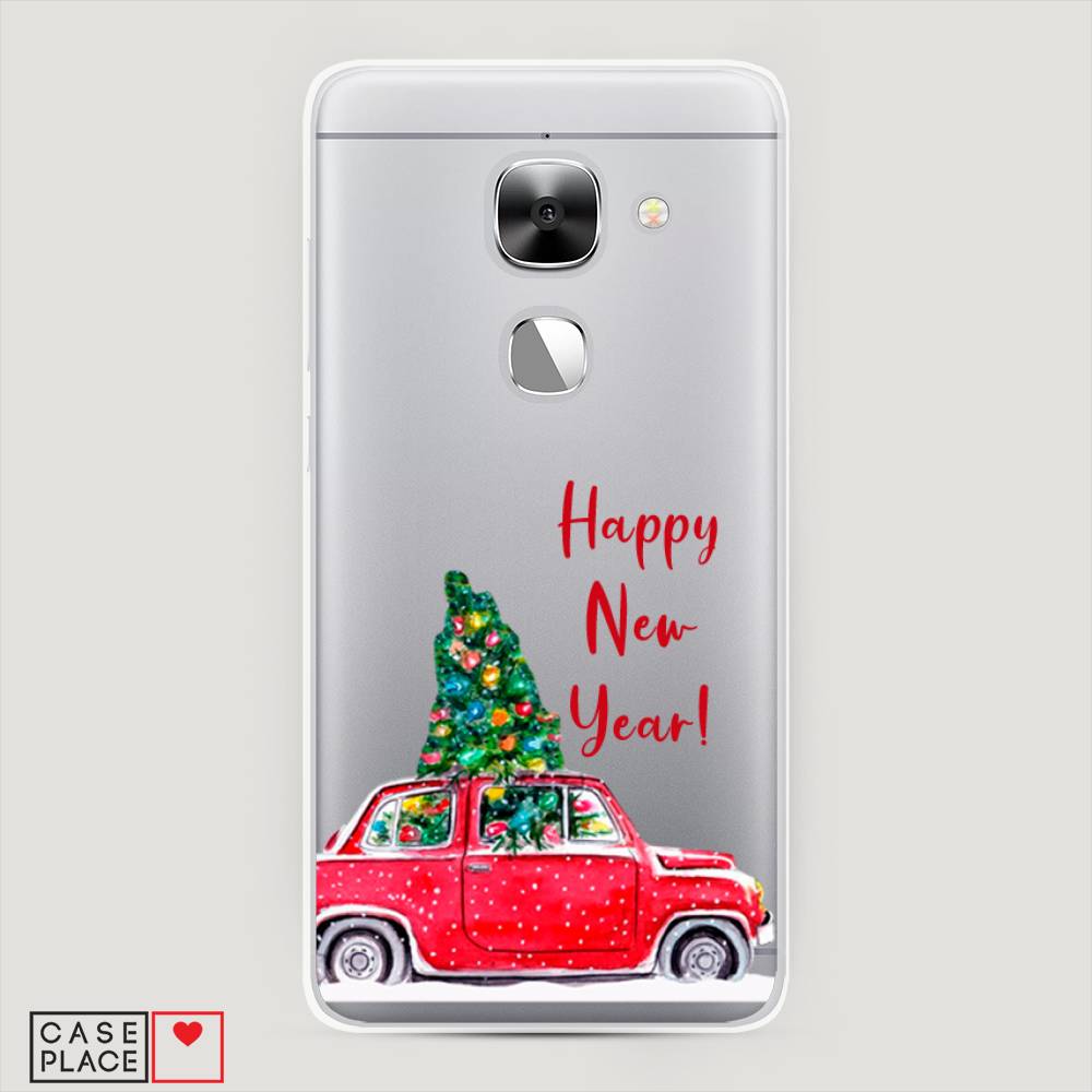 

Чехол на LeEco Le 2 "Happy New Year", Красный;зеленый, 140150-5
