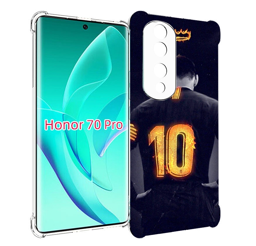 

Чехол MyPads номер-10 для Honor 70 Pro / 70 Pro Plus, Прозрачный, Tocco