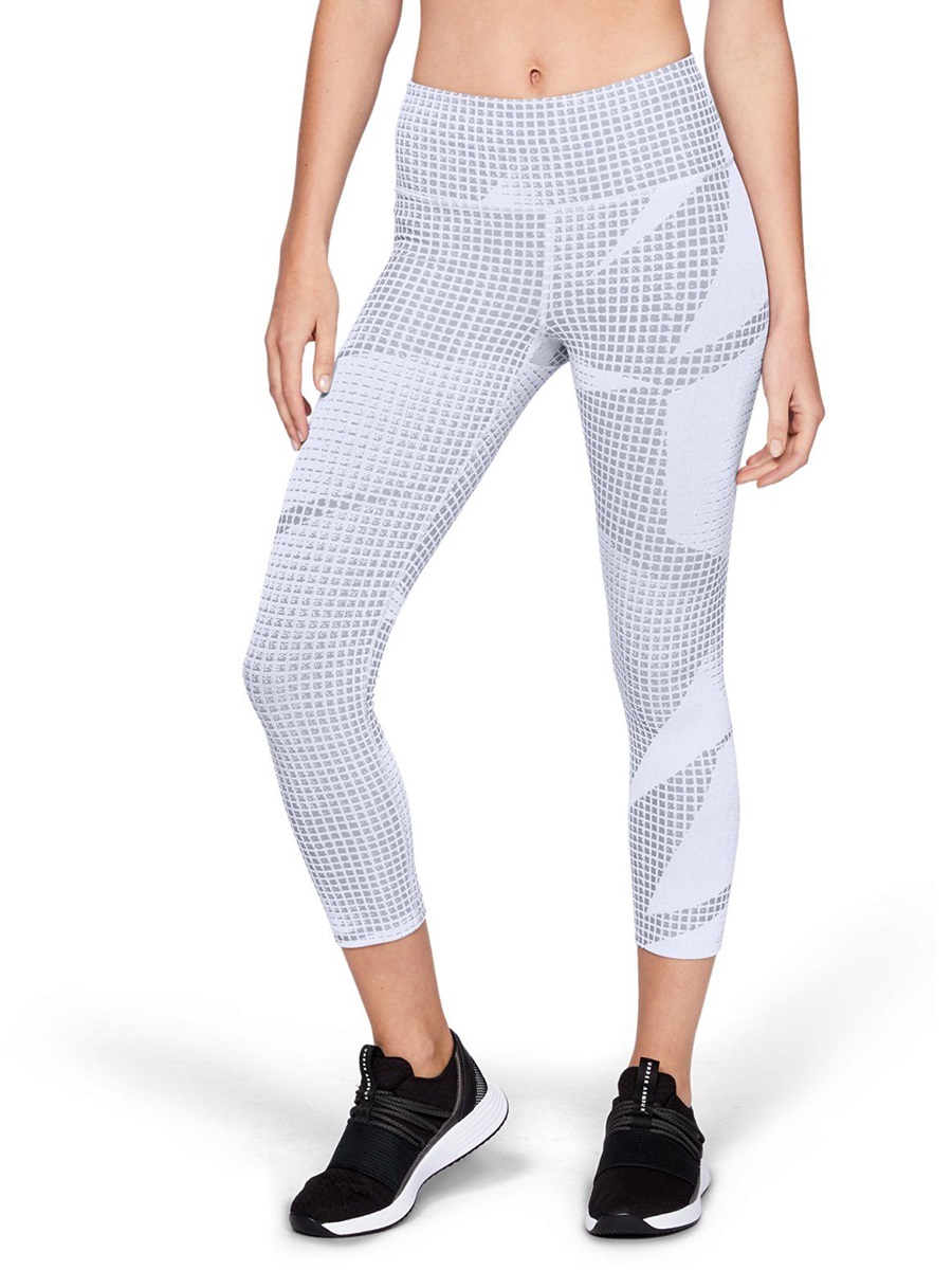 

Леггинсы женские Under Armour 1318074-100 белые XL, Белый, 1318074-100