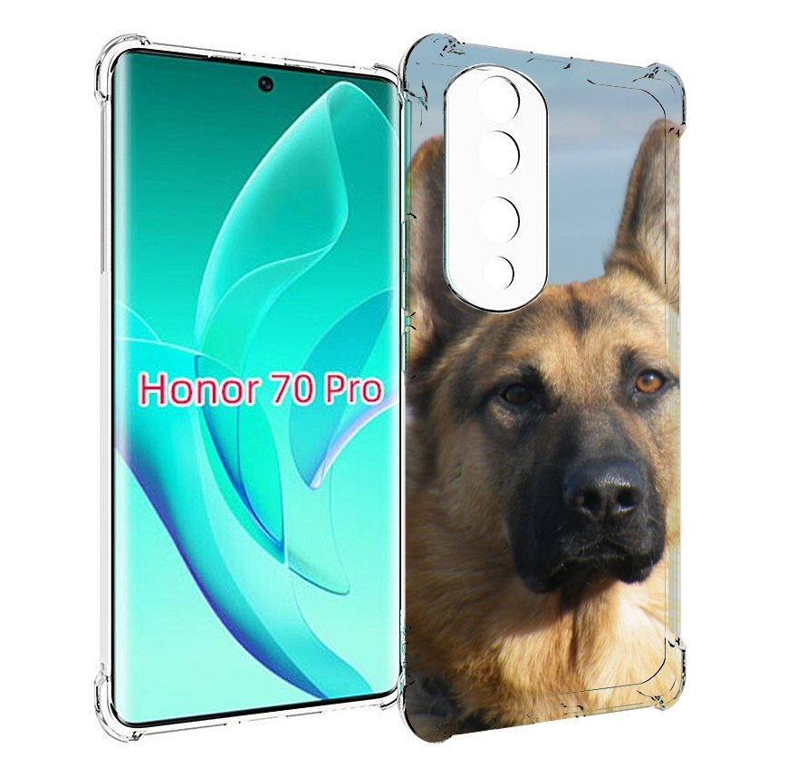 

Чехол MyPads немецкая овчарка для Honor 70 Pro / 70 Pro Plus, Прозрачный, Tocco