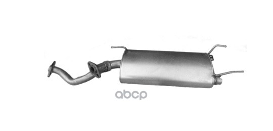

Глушитель Сред.Часть Toyota Land Cruiser 98-07 4, EDEX арт. 26240