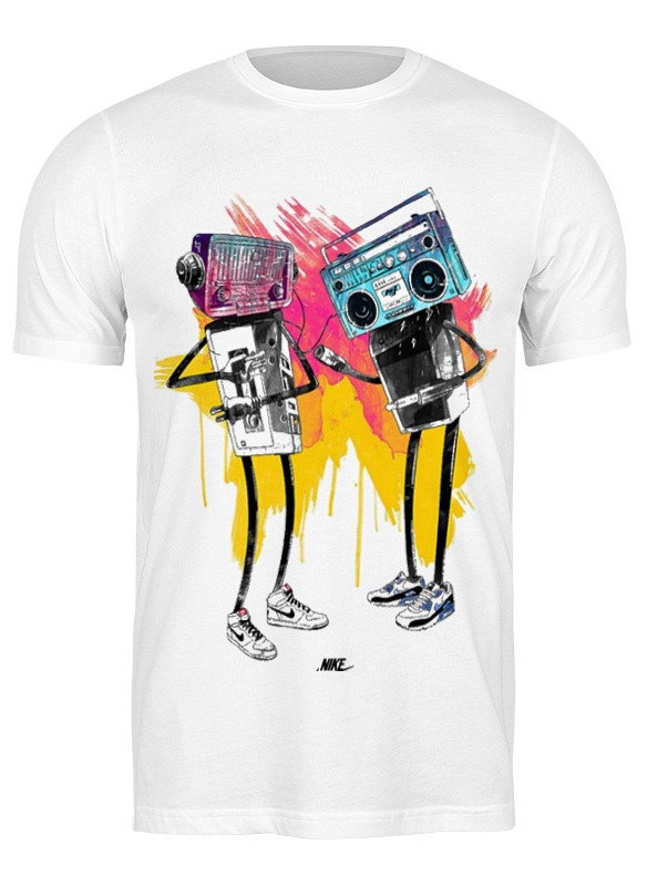 

Футболка мужская Nikeart 0721317 Printio белая 3XL, Nikeart 0721317