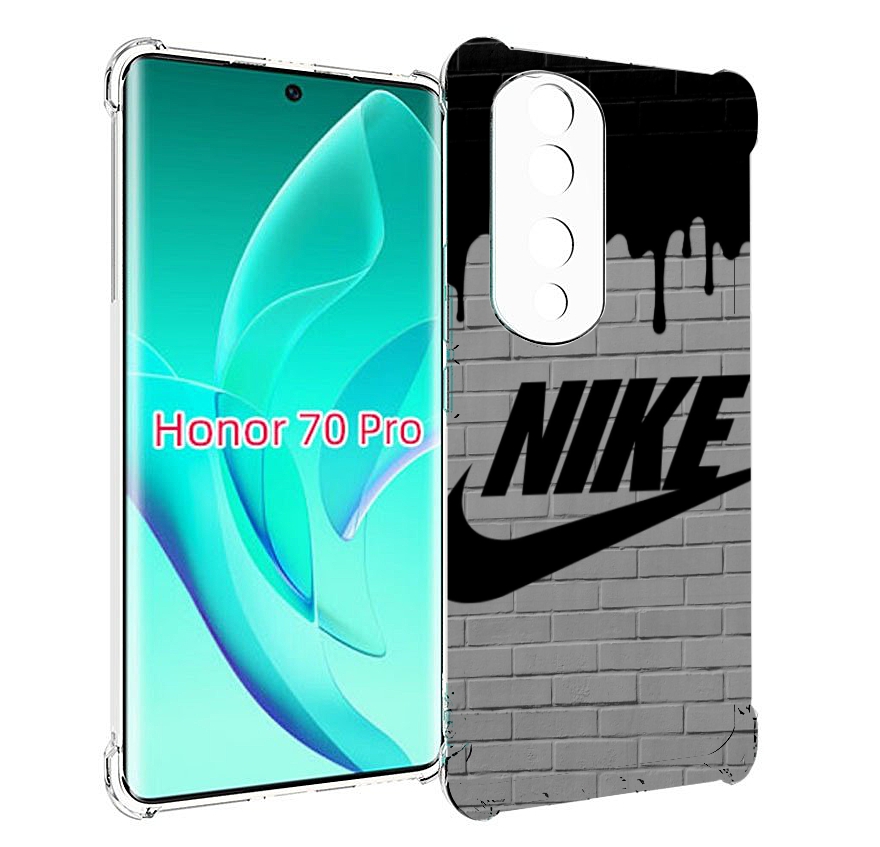 

Чехол MyPads найк в краске для Honor 70 Pro / 70 Pro Plus, Прозрачный, Tocco