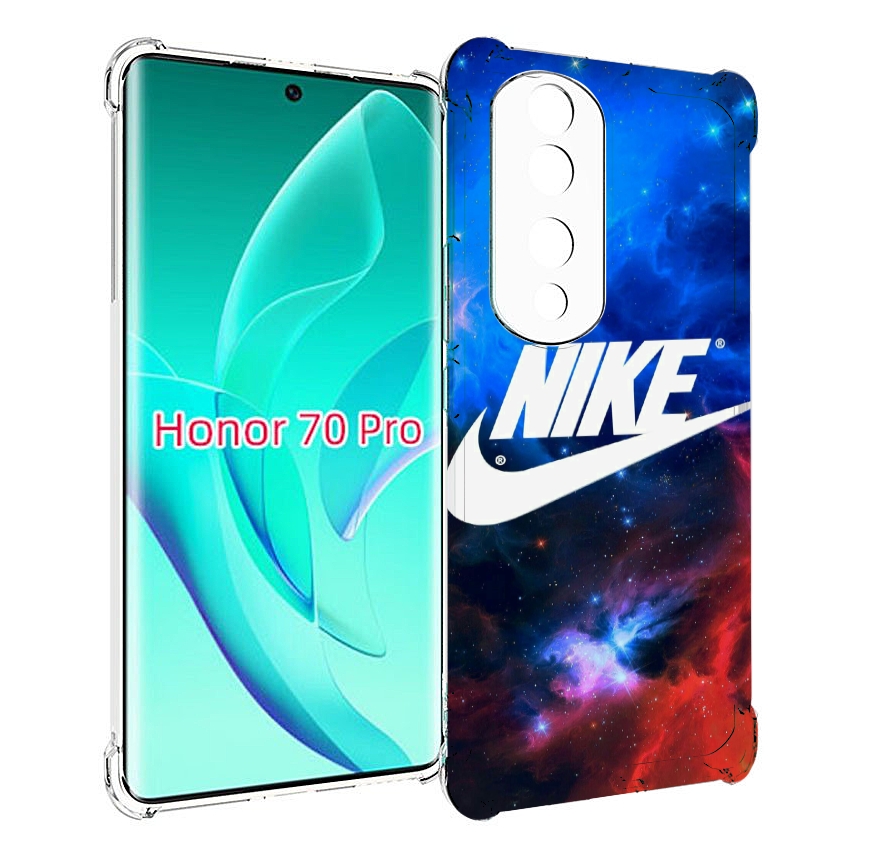 

Чехол MyPads найк в космосе для Honor 70 Pro / 70 Pro Plus, Прозрачный, Tocco