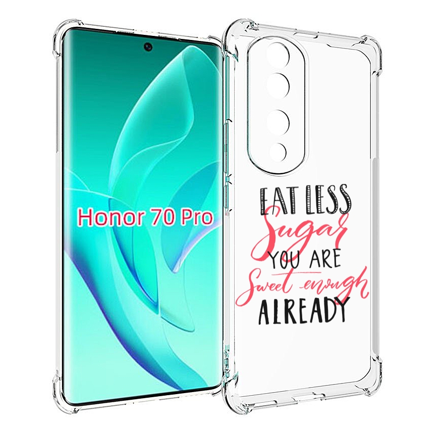 

Чехол MyPads мотивация-цитаты для Honor 70 Pro / 70 Pro Plus, Прозрачный, Tocco