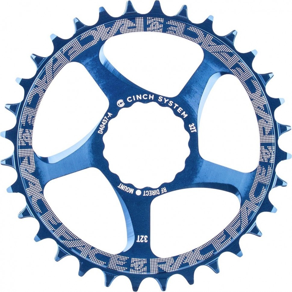 

Звезда Race Face Cinch Direct Mount  Blue (RNWDM32BLU, Синий