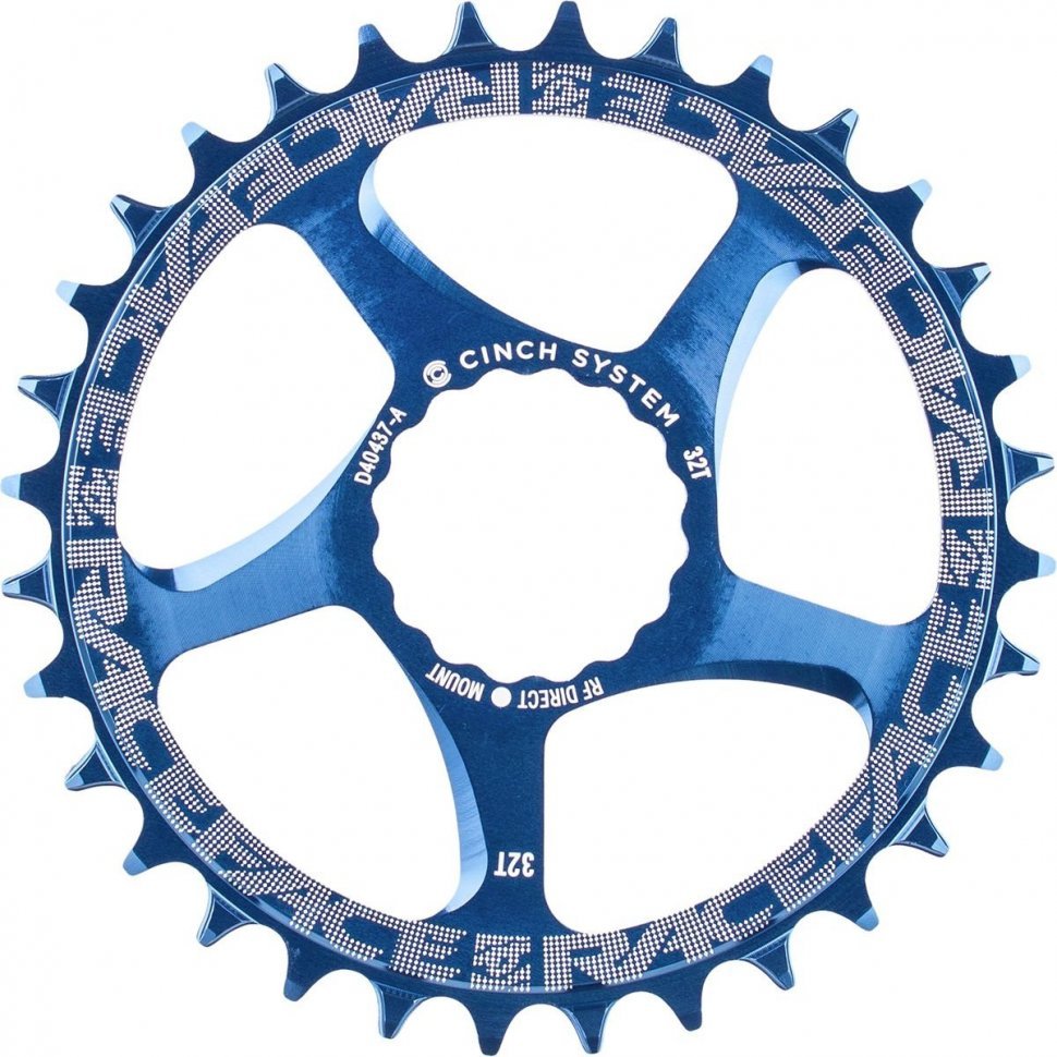 

Звезда Race Face Cinch Direct Mount  Blue (RNWDM30BLU, Синий