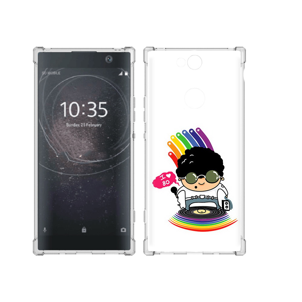Чехол MyPads Tocco для Sony Xperia XA2 Plus Я люблю 80-е
