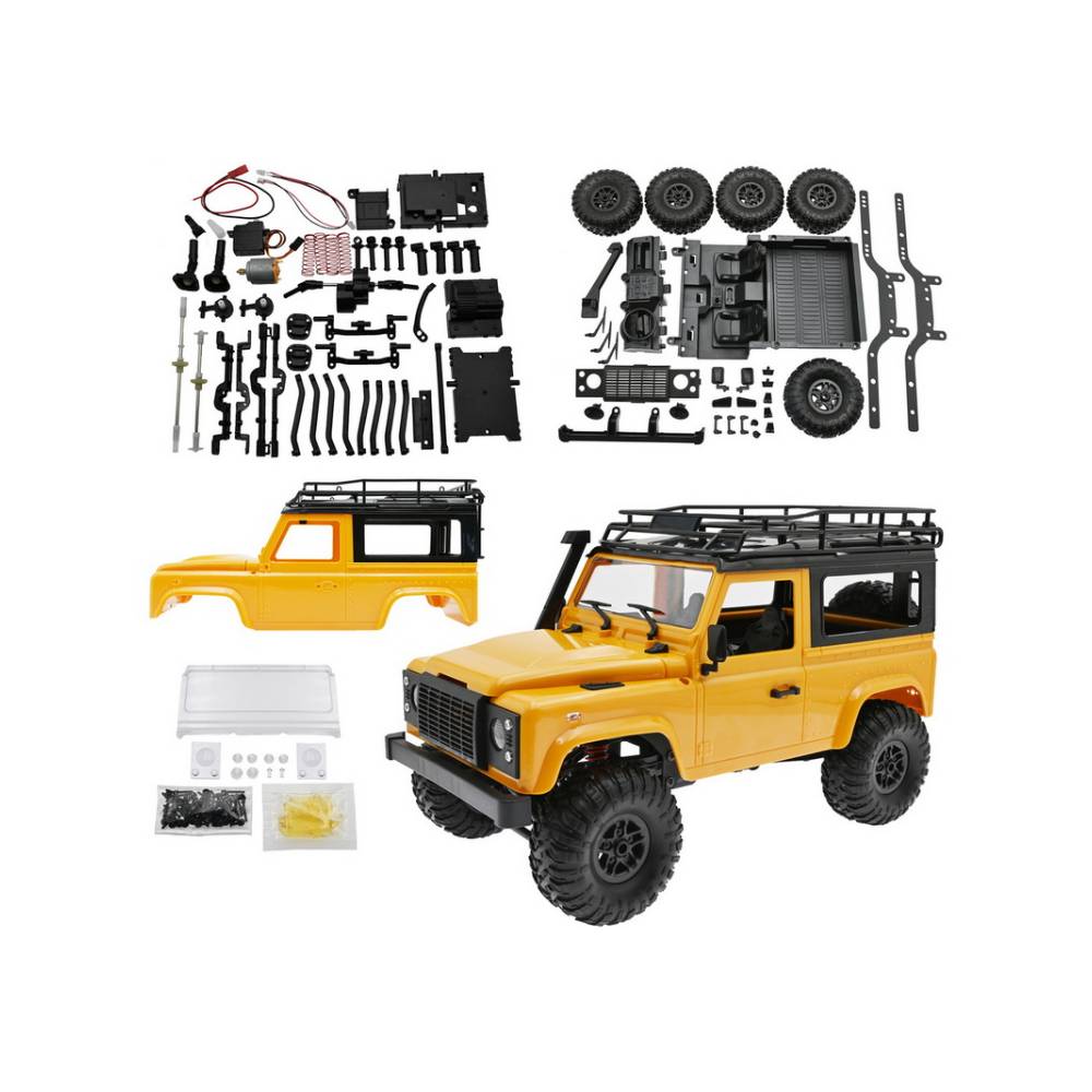 Конструктор для сборки MN MODEL джип Land Rover Defender песочный MN-90K YELLOW welly 1：24 land rover defender cars models simulated alloy toys cars land rover range rover model ornaments collection boy gifts