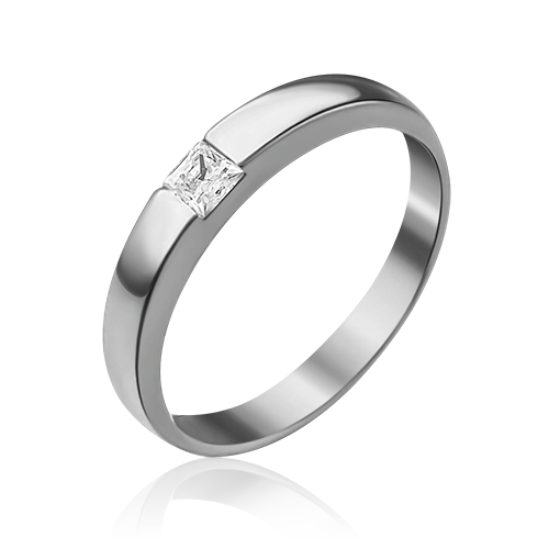 

Кольцо из белого золота с бриллиантом р.  PLATINA jewelry 01-1272-00-101-1120-30, 01-1272-00-101-1120-30_p1