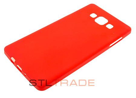 Силиконовый чехол i-Zore для Samsung A7 красный