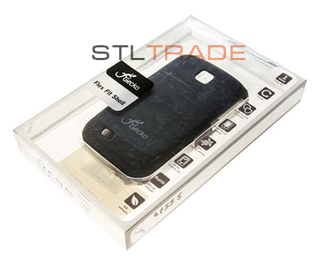 Накладка Gecko для Samsung Galaxy S5570 чёрная