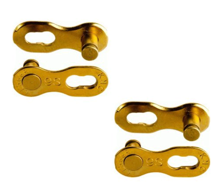 

Замок для цепи KMC 9R 9ск Gold 2kits (C09GR0000), Золотистый