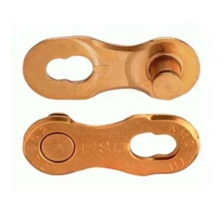 

Замок для цепи KMC 12NR 12ск Gold 2kits (C12GNR000), Золотистый