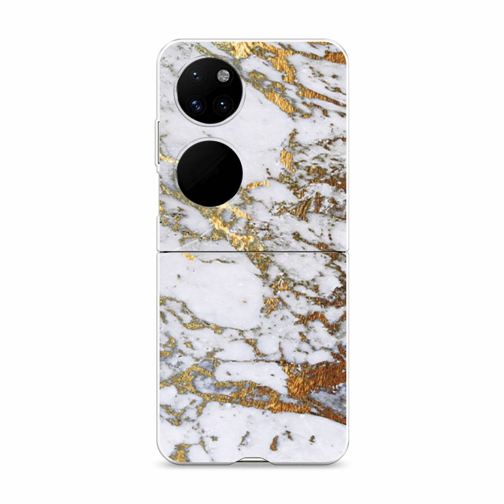 

Чехол Awog "Белый мрамор" для Huawei P50 pocket, 6107440-2