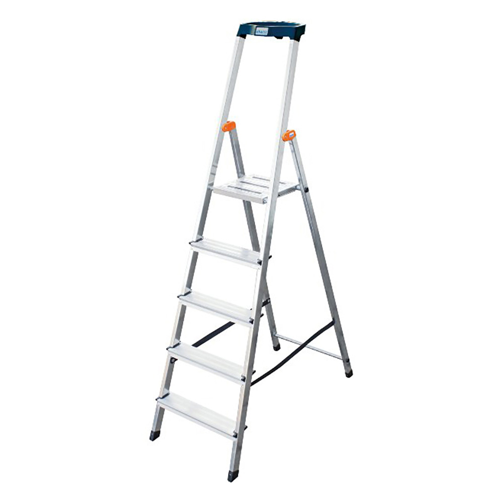 

Стремянка Krause SAFETY алюминиевая 5 ступеней
