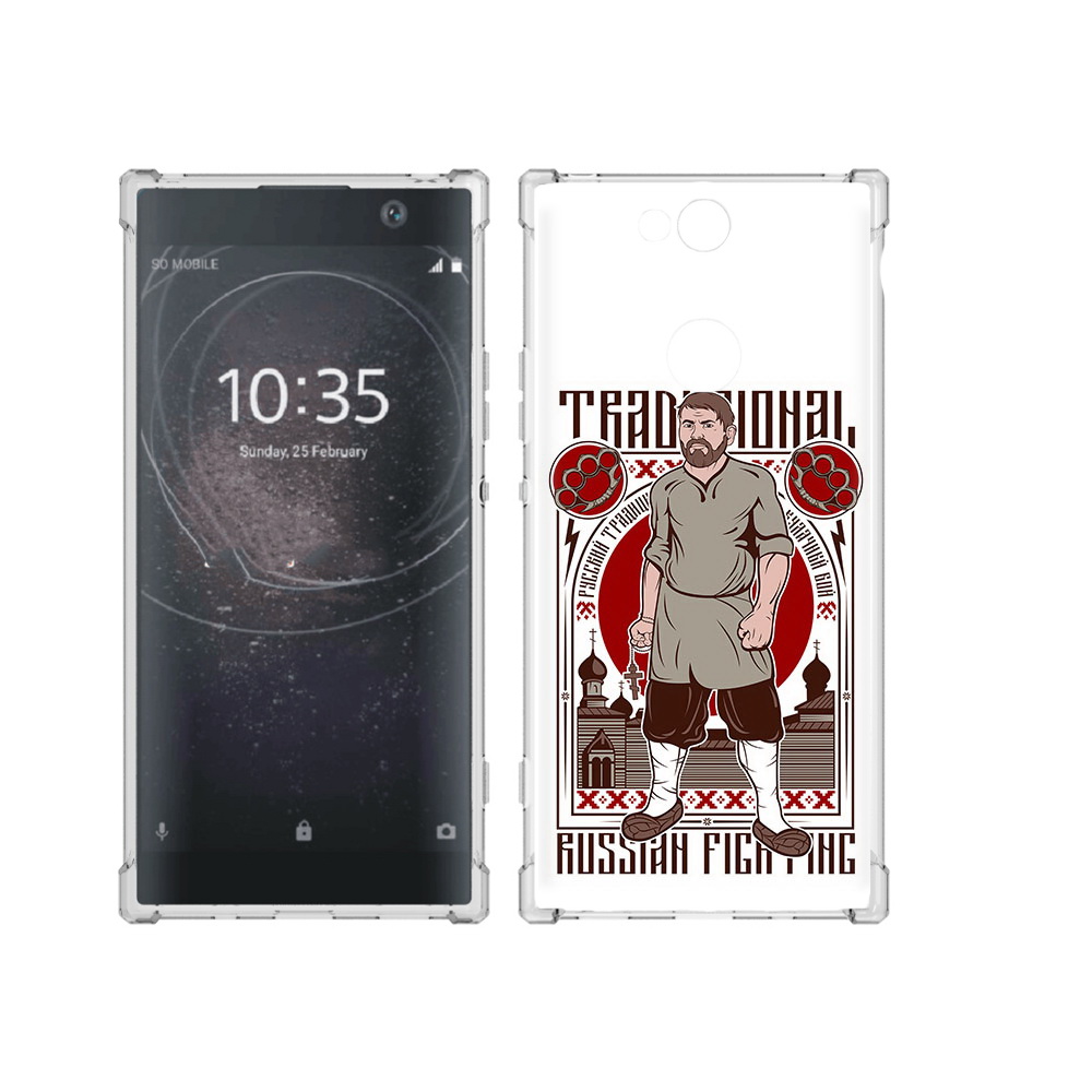 

Чехол MyPads Tocco для Sony Xperia XA2 Plus Традициональный мужчина, Прозрачный, Tocco