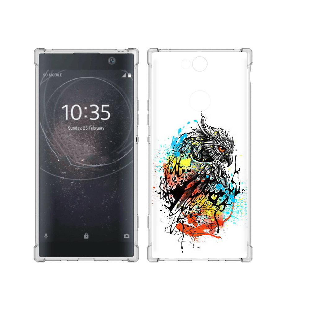 

Чехол MyPads Tocco для Sony Xperia XA2 Plus Творческая сова, Прозрачный, Tocco