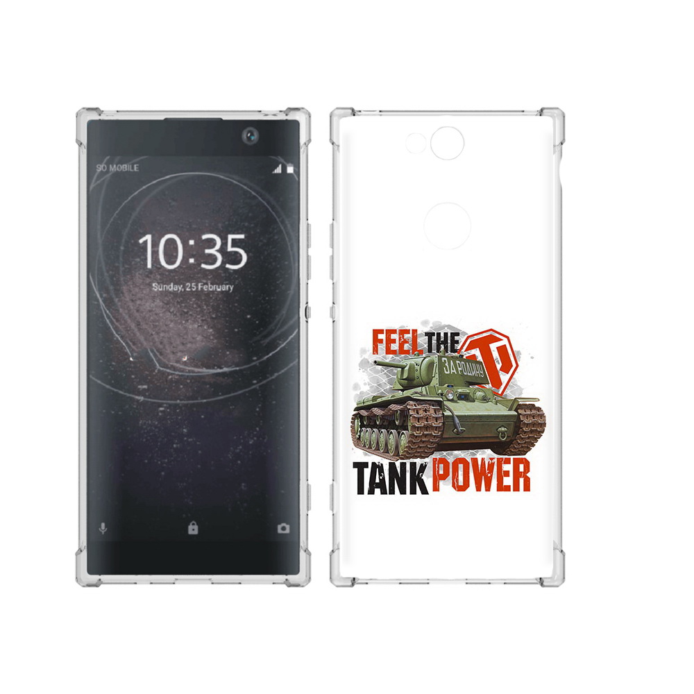 

Чехол MyPads Tocco для Sony Xperia XA2 Plus Танк, Прозрачный, Tocco