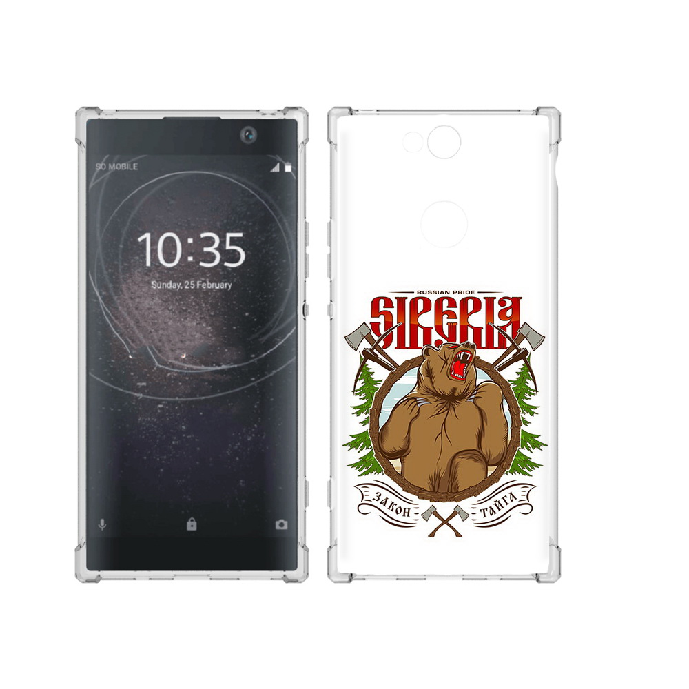 

Чехол MyPads Tocco для Sony Xperia XA2 Plus Тайга, Прозрачный, Tocco