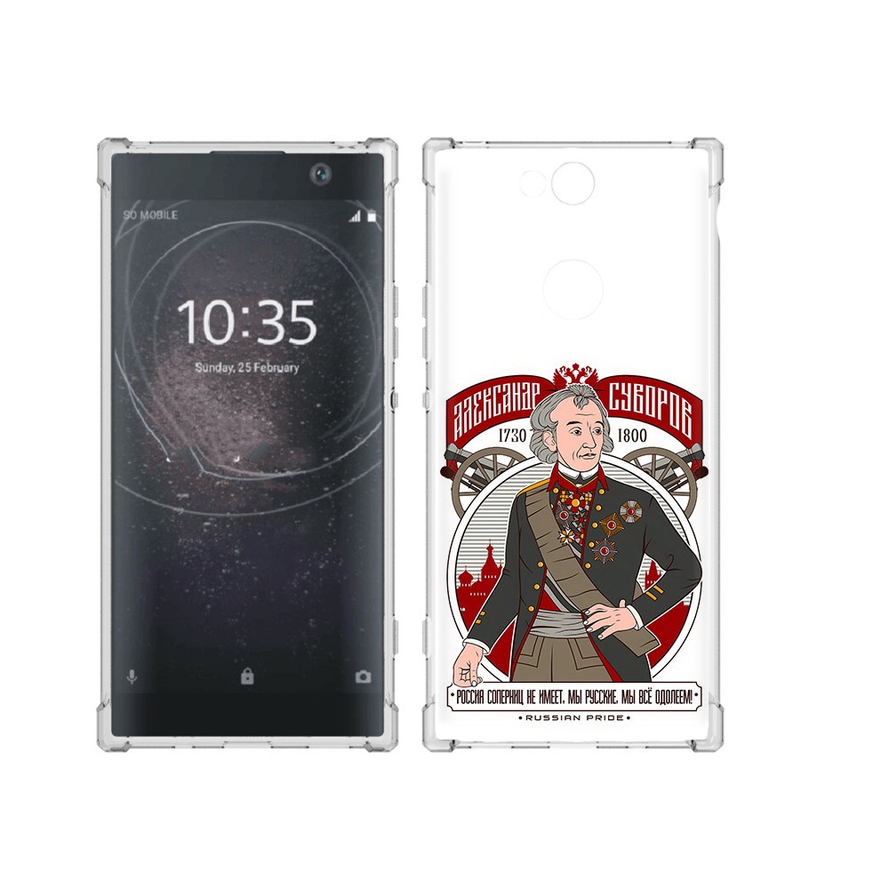 

Чехол MyPads Tocco для Sony Xperia XA2 Plus Суворов, Прозрачный, Tocco