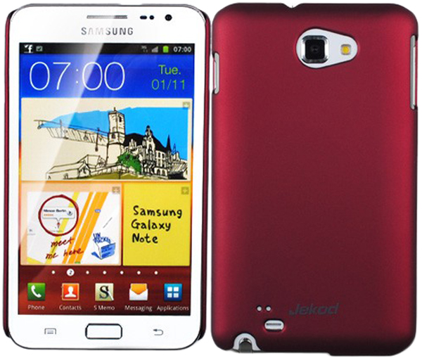 Накладка Jekod для Samsung Galaxy i9220 Note красная