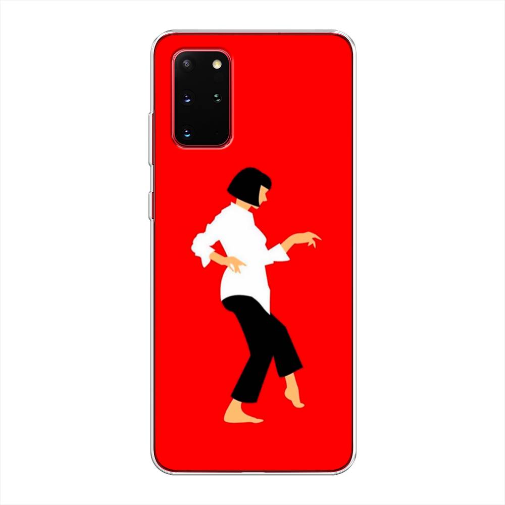 

Чехол Awog на Samsung Galaxy S20 + "Криминальное чтиво 1", Красный;белый;черный, 29350-7