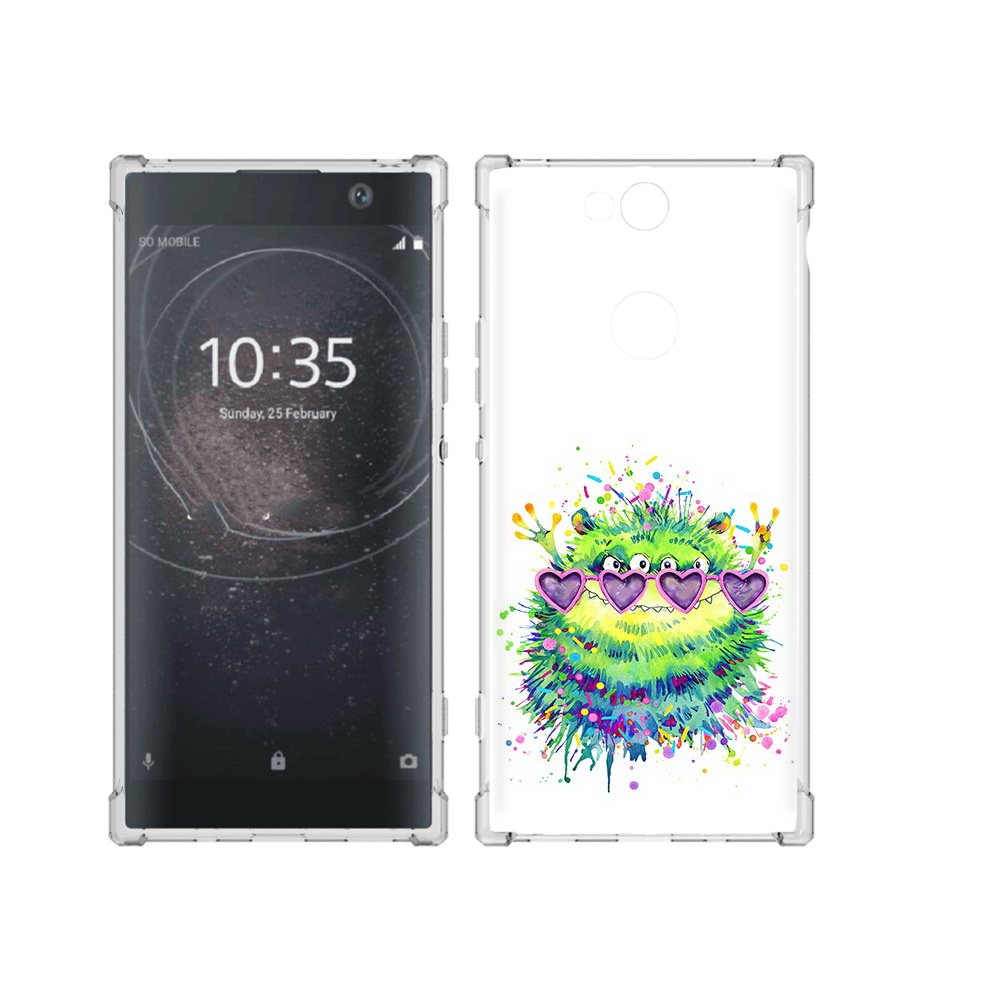 фото Чехол mypads tocco для sony xperia xa2 plus пушистый персонаж