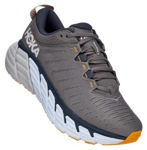 

Кроссовки мужские Hoka Gaviota 3 серые 8.5 US, Серый, Gaviota 3