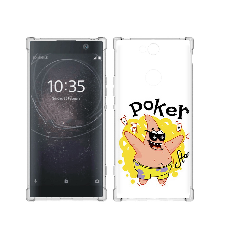 

Чехол MyPads Tocco для Sony Xperia XA2 Plus Патрик, Прозрачный, Tocco