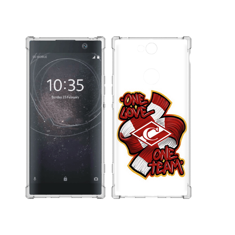 

Чехол MyPads Tocco для Sony Xperia XA2 Plus Одна любовь-Спартак, Прозрачный, Tocco