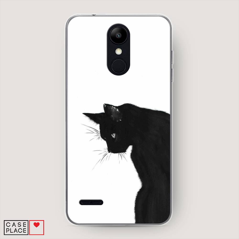 

Чехол Awog на LG K9 (K8 2018) "Black cat", Черный;белый, 83750-1