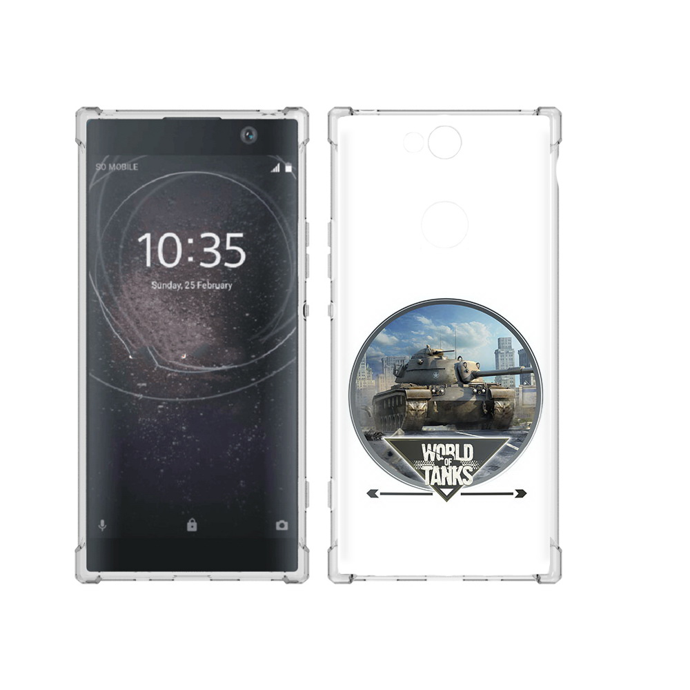 

Чехол MyPads Tocco для Sony Xperia XA2 Plus Мир танков, Прозрачный, Tocco