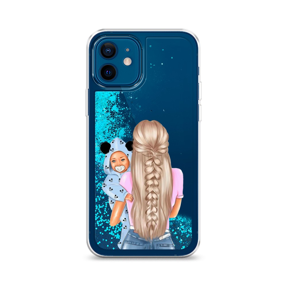 

Чехол Awog на Apple iPhone 12 / Айфон 12 "Молодая мама", Разноцветный, 12593-1