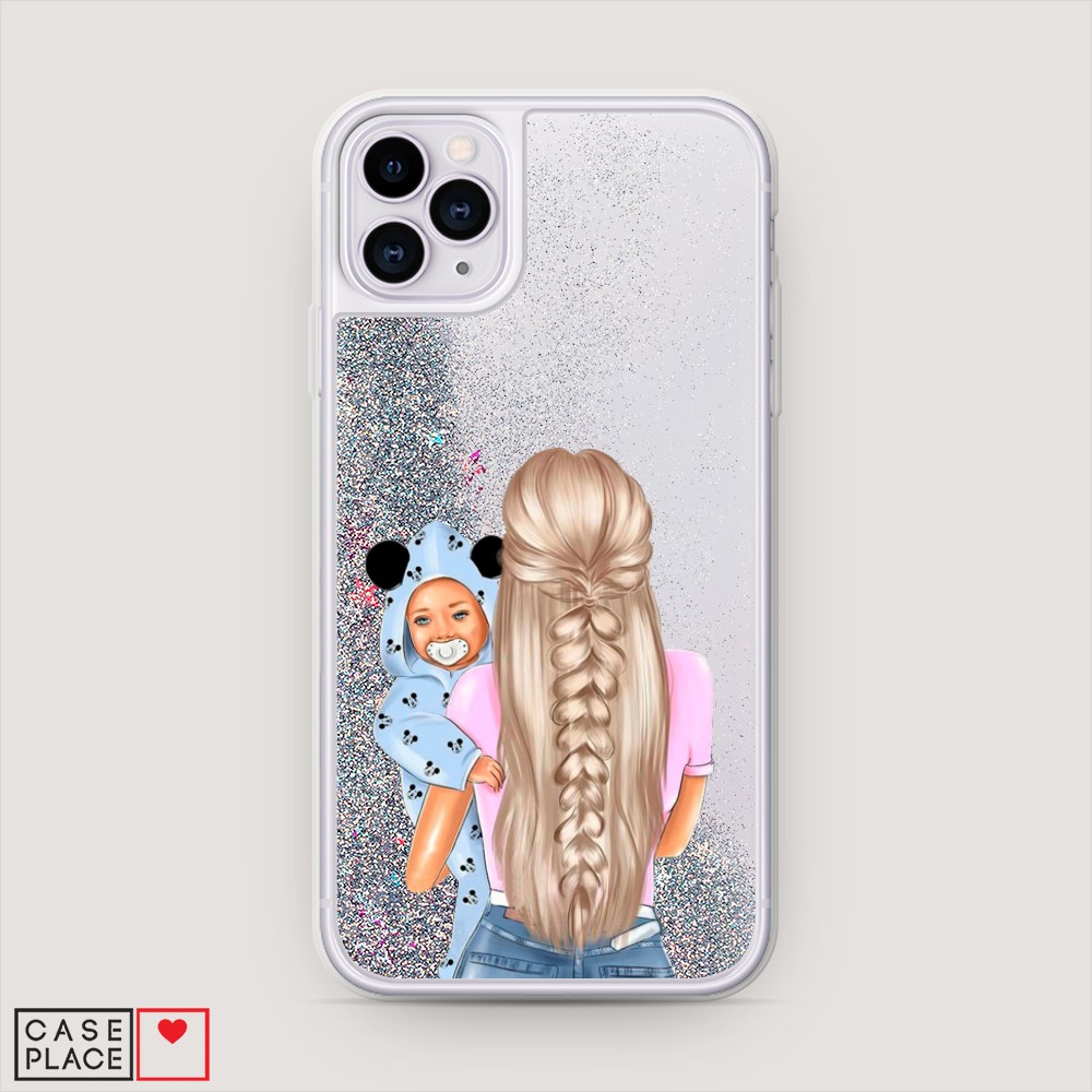 

Чехол Awog на Apple iPhone 11 Pro Max / Айфон 11 Pro Max "Молодая мама", Разноцветный, 12291-1