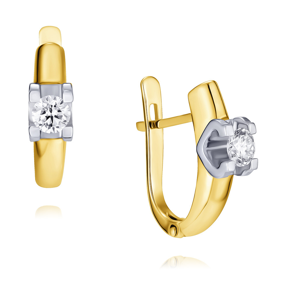 

Серьги из золота AdamaS 2449622/01-А551Д-41, бриллиант, 2449622/01-А551Д-41