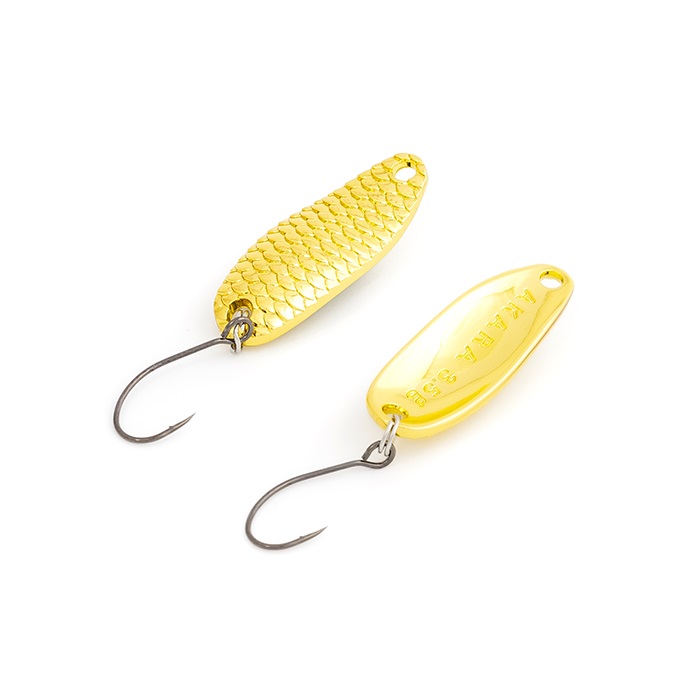 

AKARA Блесна колеблющаяся AKARA LITE SERIES NAMI ( 3,5гр/GO), Золотистый