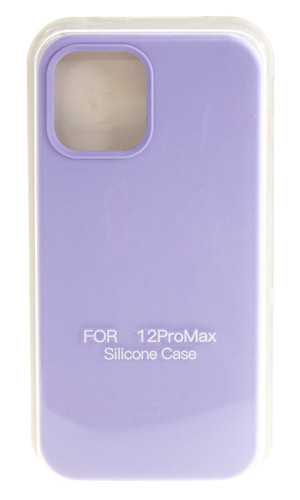 

Hакладка Silicone Cover для iPhone 12 Pro Max, сиреневый (3), Фиолетовый