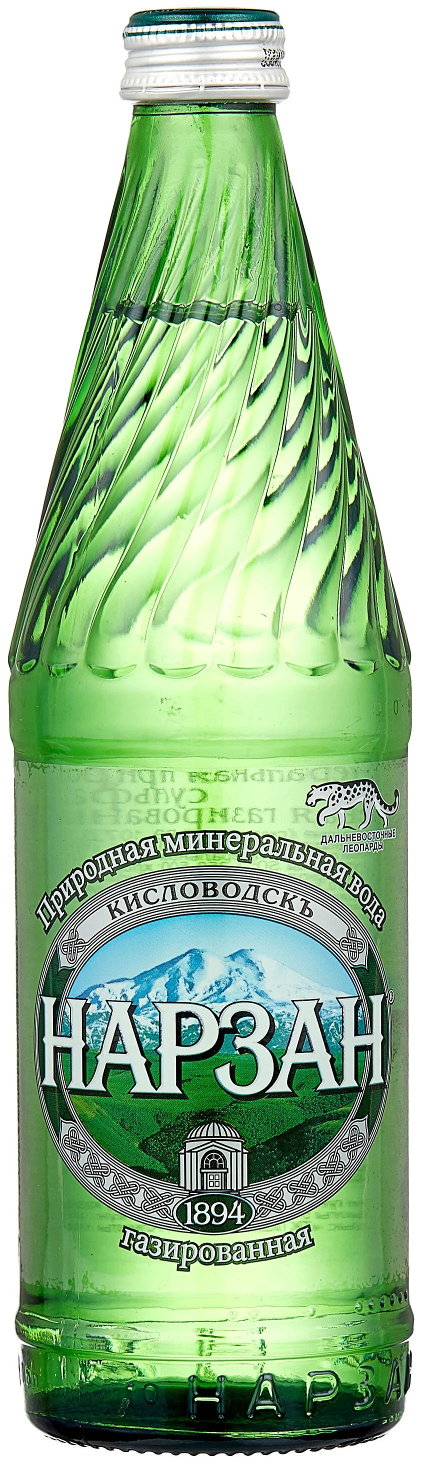 Вода минеральная Нарзан газированная лечебно-столовая 1,5 л